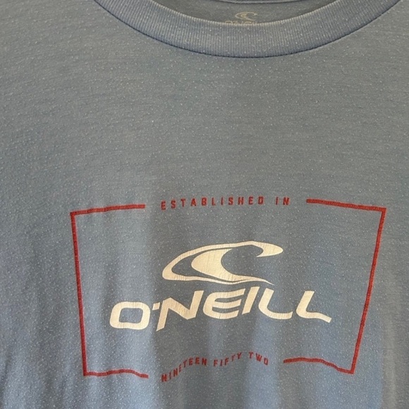 O’Neill T-Shirt light blue size M - Picture 2 of 5